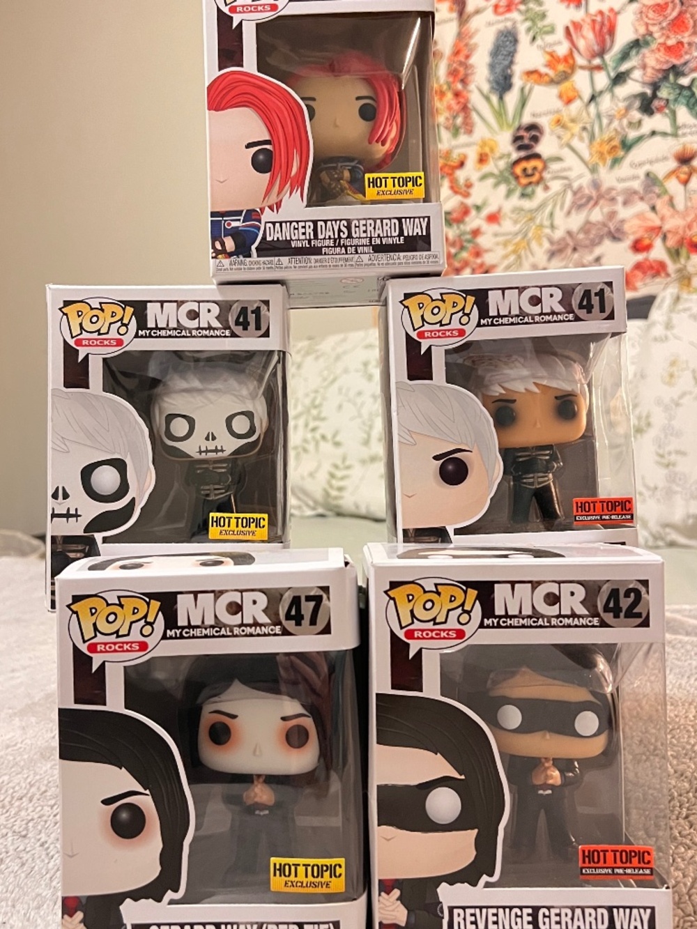 Gerard Way My Chemical Romance Funko Pop Collectibles